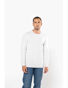K-KA3016-MEN'S LONG-SLEEVED CREW NECK T-SHIRT 2